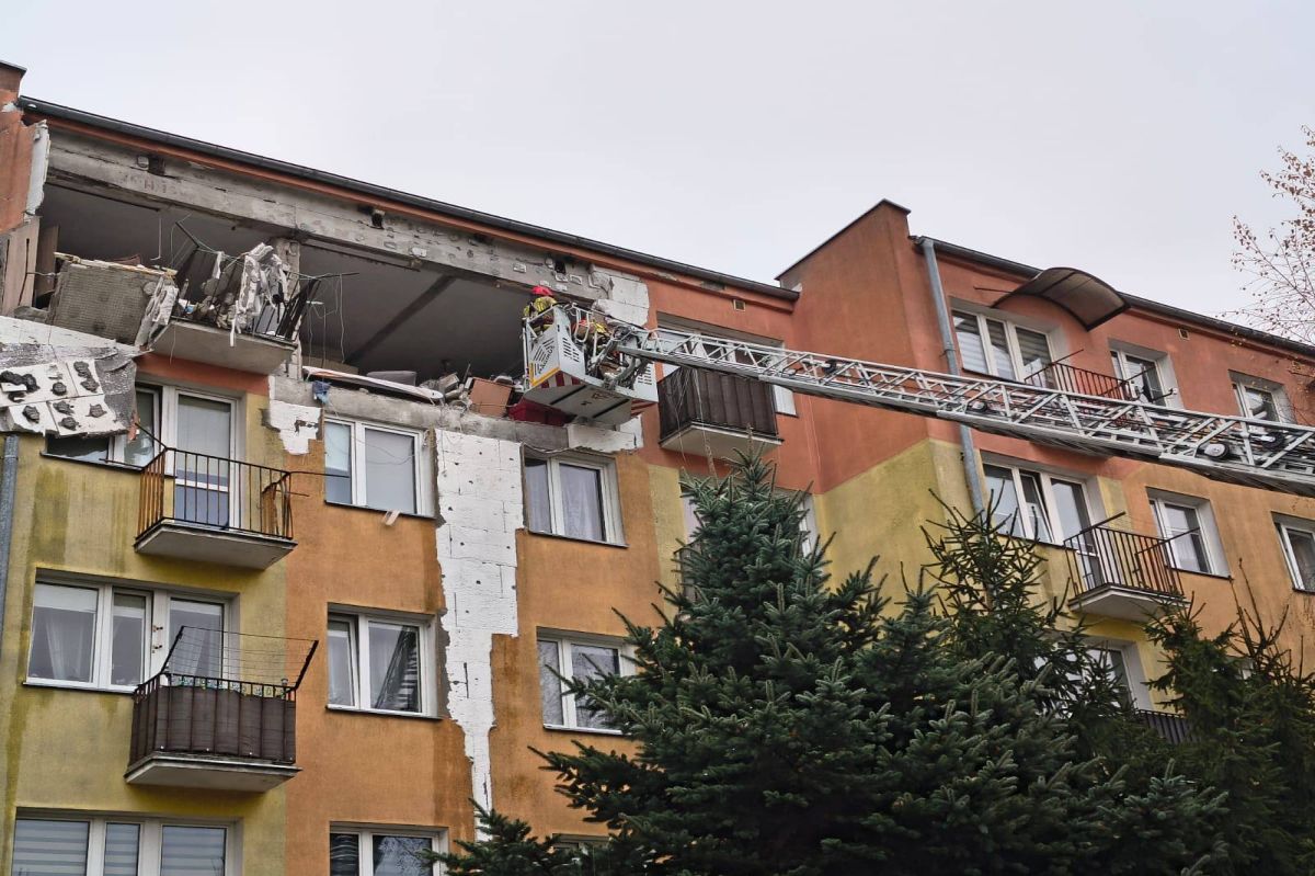 Wybuch gazu w Braniewie. Policja przekazała tragiczną informację