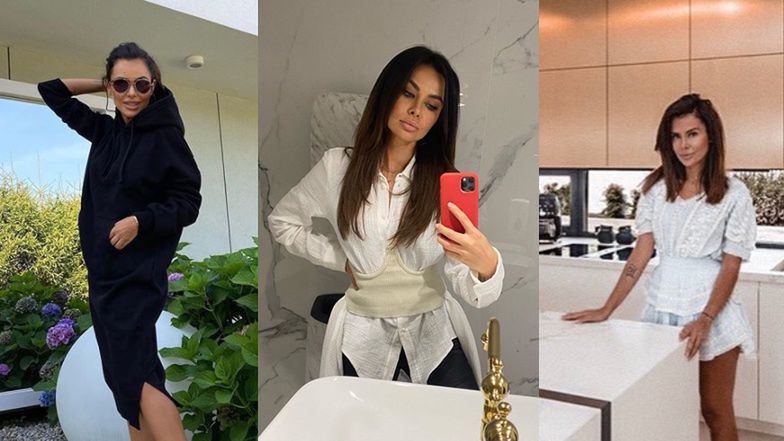 Natalia Siwiec pozuje przed swoją willą