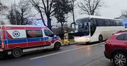 Krzeszyce: Wypadek. Autobus potrącił mężczyznę na przejściu dla pieszych
