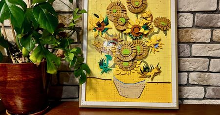 33 grosze za każdy klocek. Złożyłem obraz van Gogha z LEGO [RECENZJA]