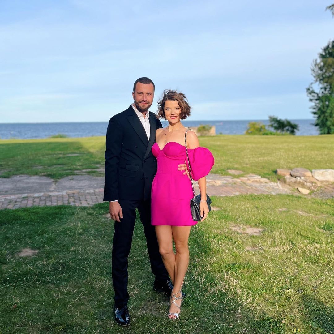 Joanna Jabłczyńska na weselu