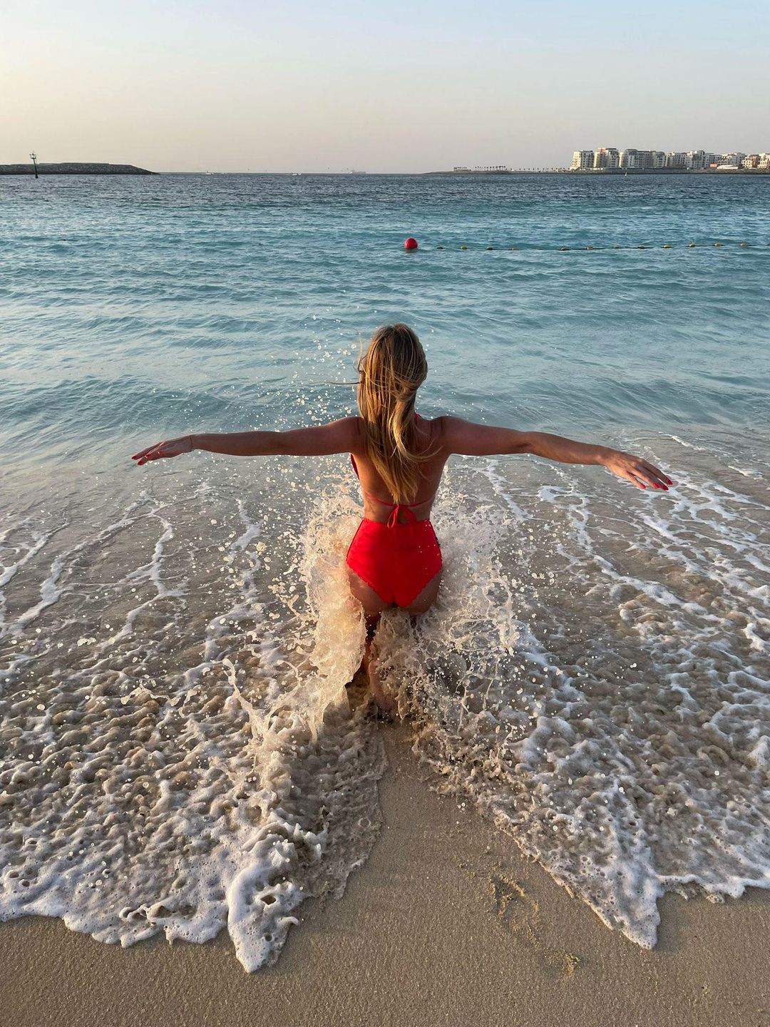 Małgorzata Tomaszewska w bikini w Dubaju