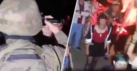 Wulgarny atak przy granicy. Mieszkańcy mówią o szczegółach
