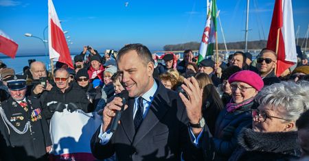 Padło jedno pytanie. Wprawił Nawrockiego w zakłopotanie