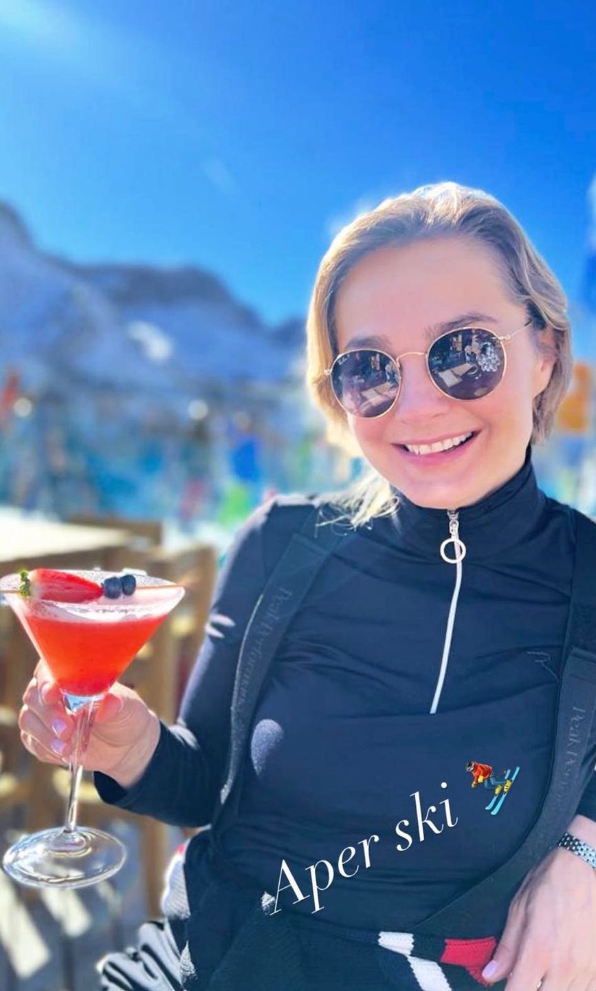 Małgorzata Socha na nartach