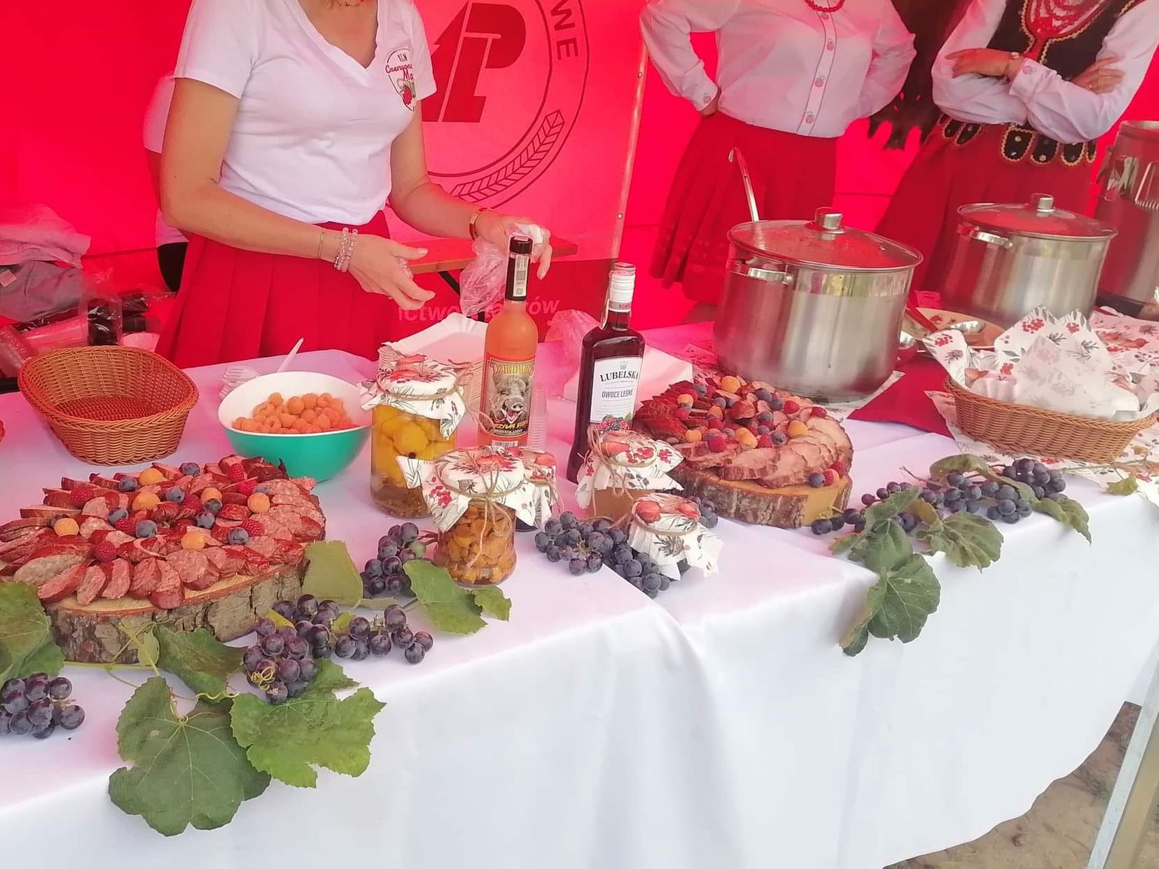 Promocja darów lasu przez koło gospodyń