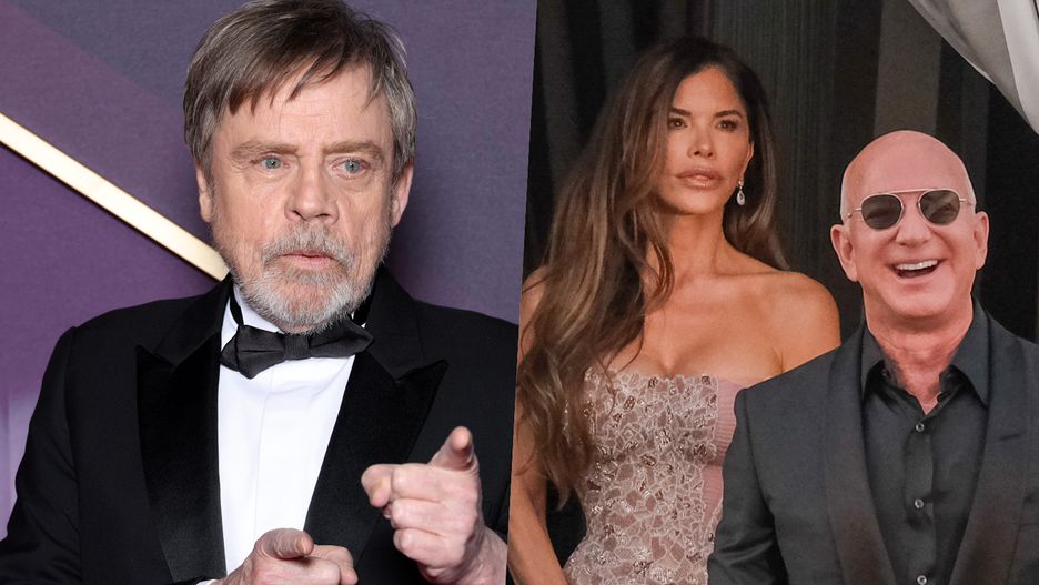 Mark Hamill zakpił z wystawnego wesela Bezosa i Sanchez