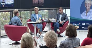 Kielce: Anita Werner i Michał Kołodziejczyk. Spotkanie autorskie w ramach Festiwalu Herlinga-Grudzińskiego