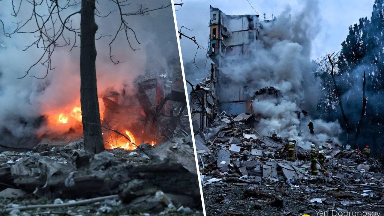 Dramatyczny bilans ataków na Kijów. Są zabici i ranni