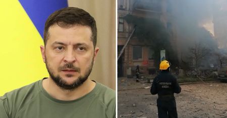 Zełenski po atakach na Kijów. Mocne słowa i nagranie