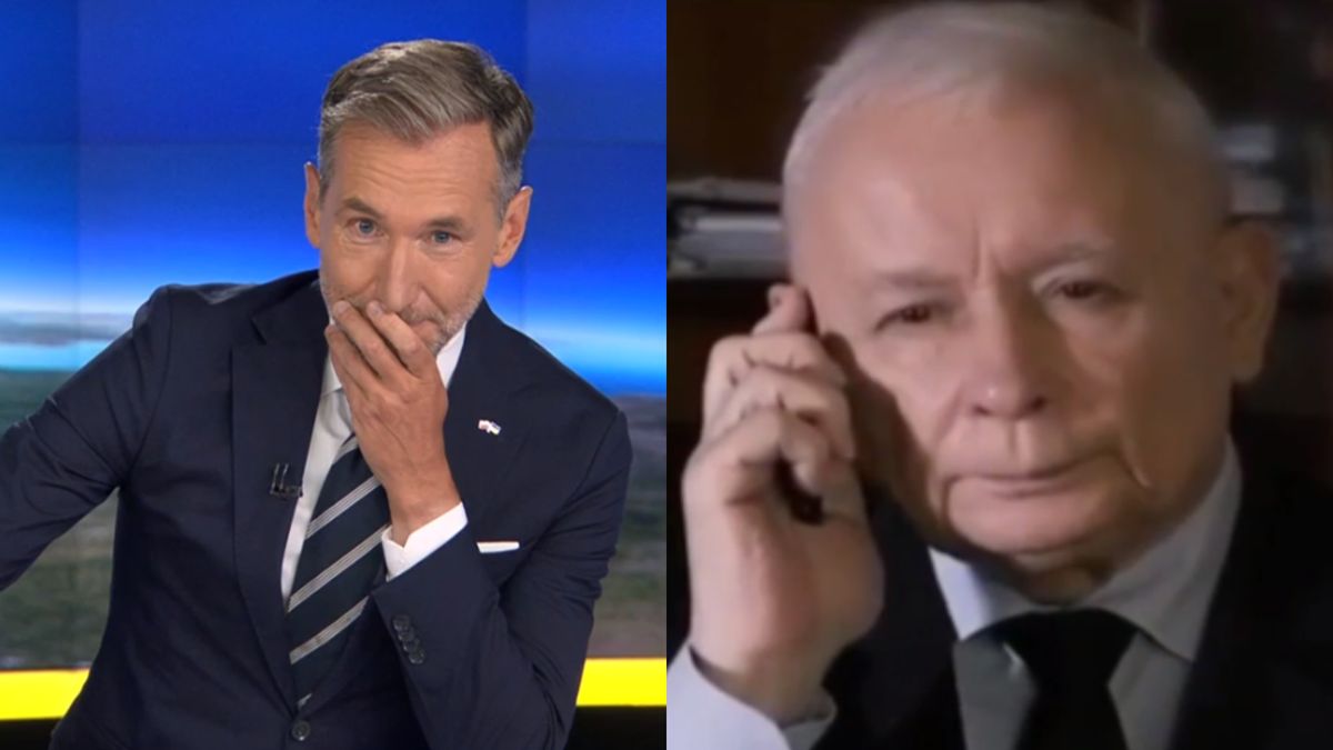 Zaskakujące sceny w "Faktach" TVN-u. Kaczyński został bezlitośnie wyśmiany