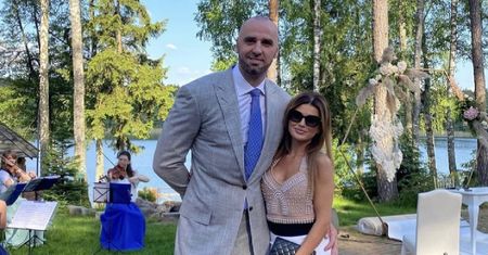 Marcin Gortat pokazał się z partnerką i skradł show na weselu