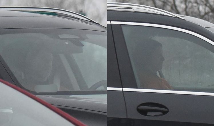 Radosław Majdan parkuje na zakazie i idzie do butiku 