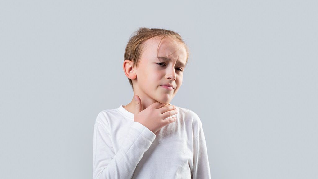 Zapalenie krtani u dzieci ma najczęściej podłoże wirusowe