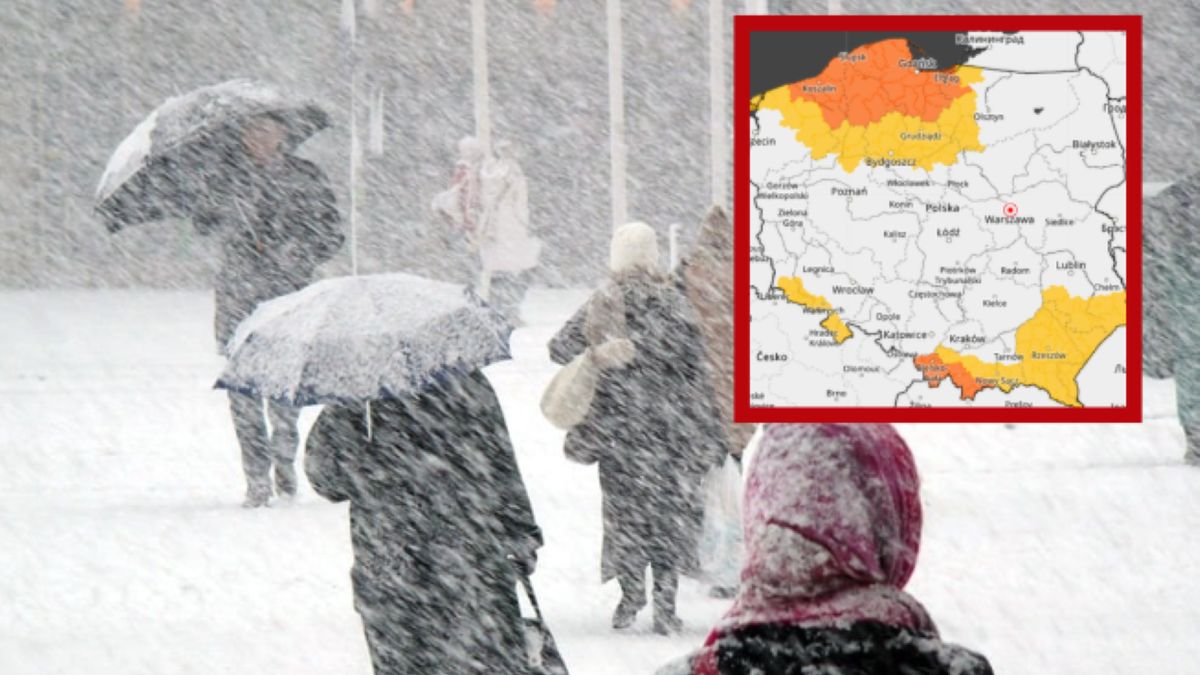 IMGW ostrzega. Śnieżyce suną do Polski