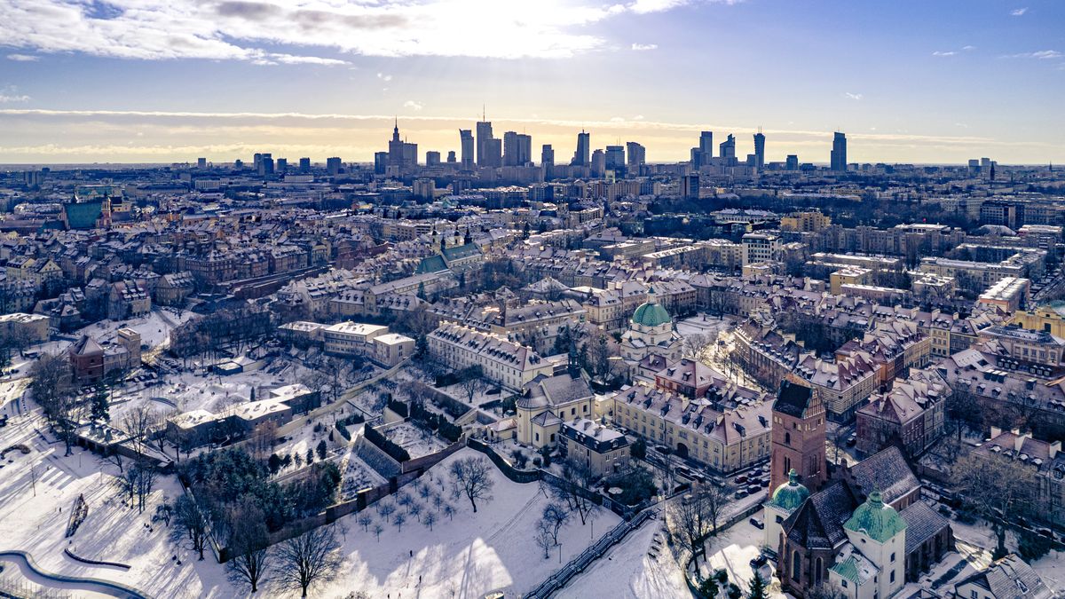 Prognoza pogody dla Warszawy.