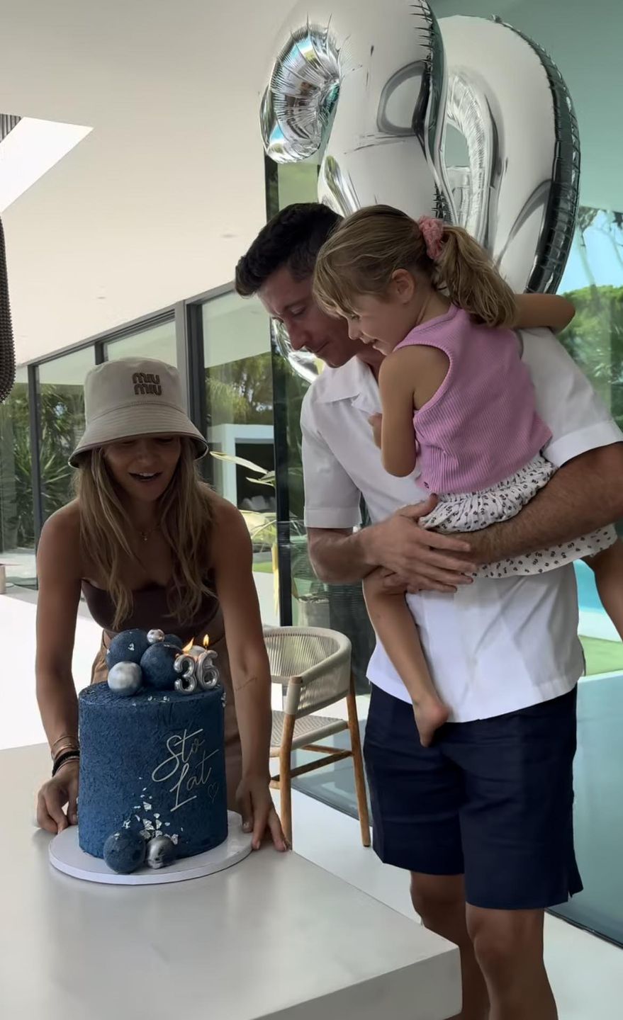 Lewandowska przygotowała urodzinową niespodziankę dla Roberta