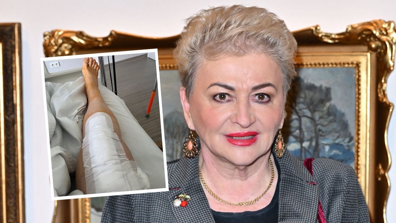 Hanna Bakuła porusza się o balkoniku. Święta spędziła w szpitalu. "Zwlekałam 3 lata"