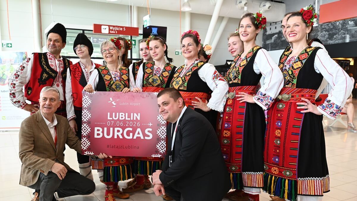 Inauguracja lotniczego połączenia z Lublina do Burgas