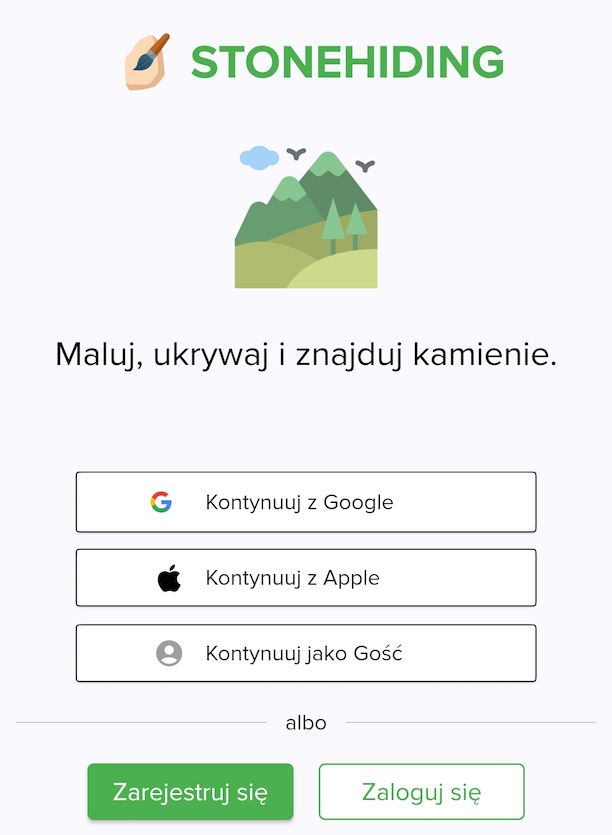 Stonehiding - przewodnik część 1 - zakładamy konto.