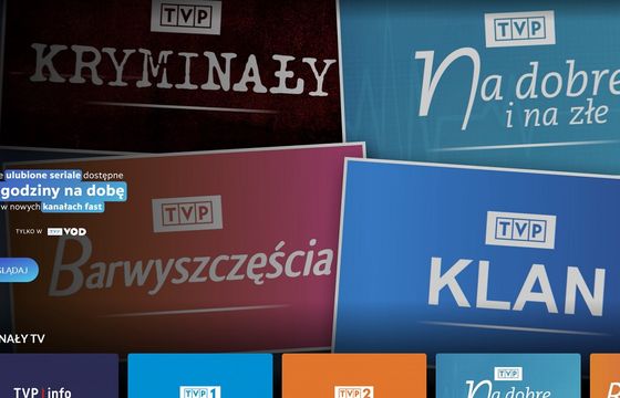 "Barwy szczęścia" i "Klan" na okrągło. TVP z nowymi stacjami FAST