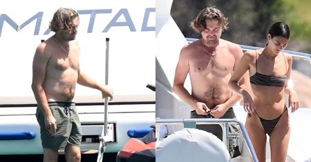 Leonardo DiCaprio z młodszą o 24 lata modelką wylegują się na jachcie u wybrzeży Sardynii (ZDJĘCIA)
