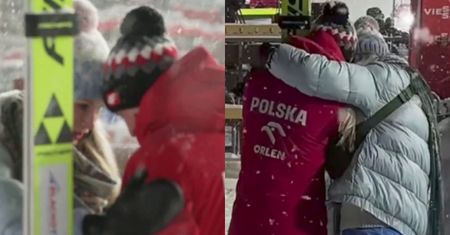 Kamil Stoch oddał ostatni skok w Zakopanem i WPADŁ W RAMIONA ŻONY! (FOTO)