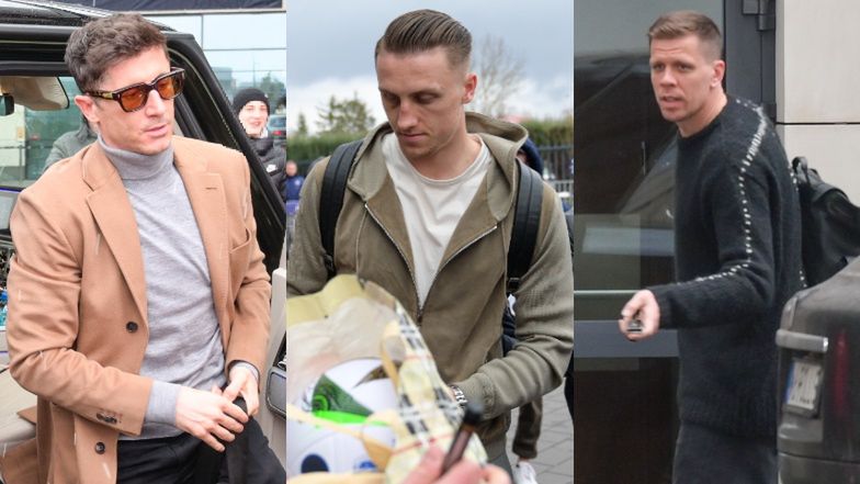 Robert Lewandowski, Wojciech Szczęsny i inni piłkarze na zgrupowaniu 