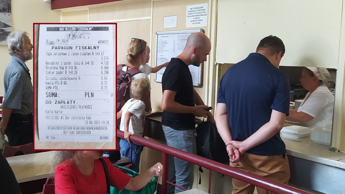 Bar mleczny "Centralny" w Nowej Hucie