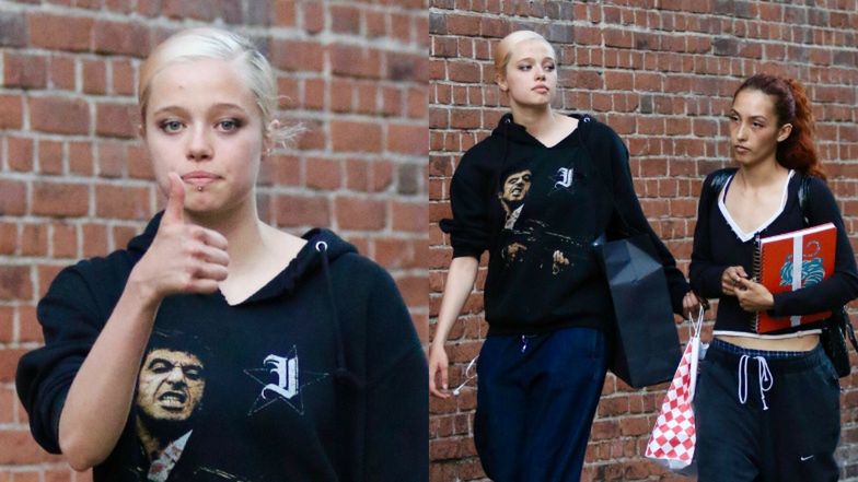 Odmieniona Shiloh Jolie wybrała się na zakupy 