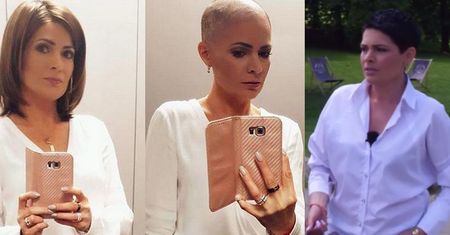 Górska o kulisach walki z rakiem: "Skuliłam się jak zwierzątko i strasznie płakałam. Ogoliłam głowę jak wariatka"