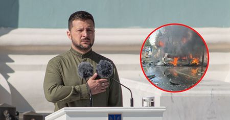 Kilkanaście ofiar ostrzału w Donbasie. Zełenski reaguje