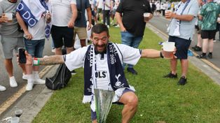 Kibice na finale Ligi Europy. Tottenham rządził również na trybunach stadionu w Bilbao