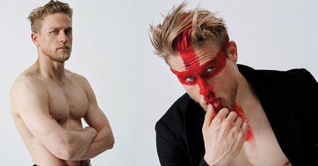 Charlie Hunnam pokazał umięśnioną klatę (ZDJĘCIA)