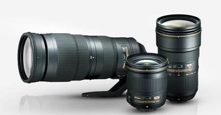 Nowe obiektywy Nikona: 24-70 mm f/2.8E ED VR, 200-500 mm f/5.6E ED VR i 24 mm f/1.8G ED