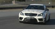Mercedes C63 AMG Coupé Black Series szaleje na torze Laguna Seca [wideo]