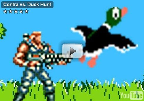 Duck Hunt zmiksowany z Contrą