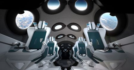 Virgin Galactic zaprezentowało kabinę do lotów w kosmos. Luksus za 250 tys. dol.