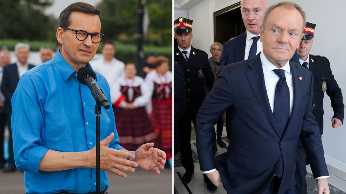 Mateusz Morawiecki, Donald Tusk