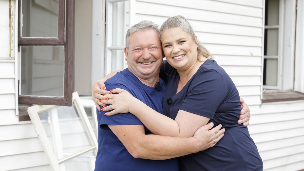 Wiesław Nowobilski i Elżbieta Romanowska na planie programu