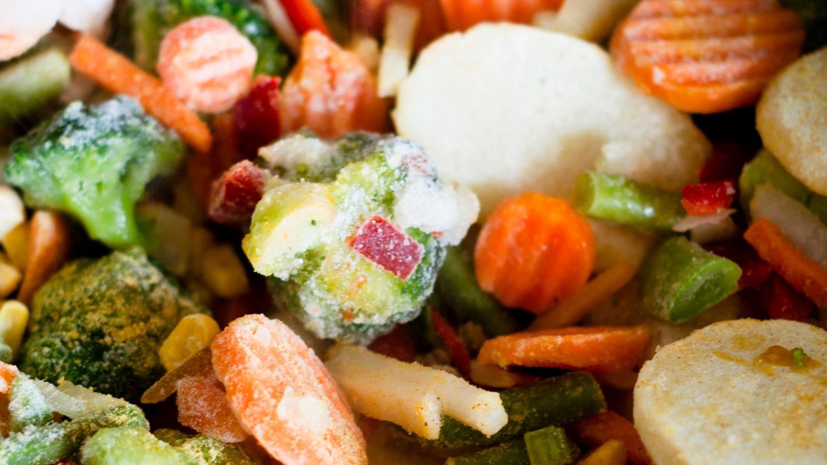 Mrożone mieszanki warzyw na patelnię