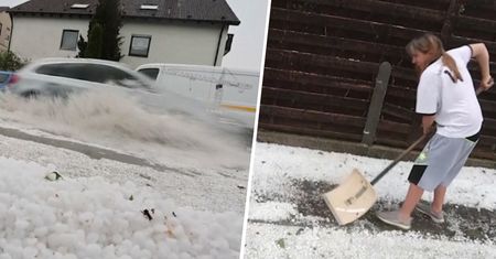 Paraliż pogodowy w Niemczech. Potężne gradobicie w Bawarii
