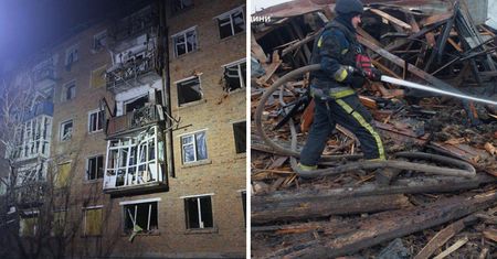 Dwie osoby nie żyją, ponad 20 rannych. Nocne ataki Rosjan w Ukrainie