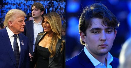 ODMIENIONY i dawno niewidziany Barron Trump też wpadł na galę UFC pod Białym Domem (ZDJĘCIA)