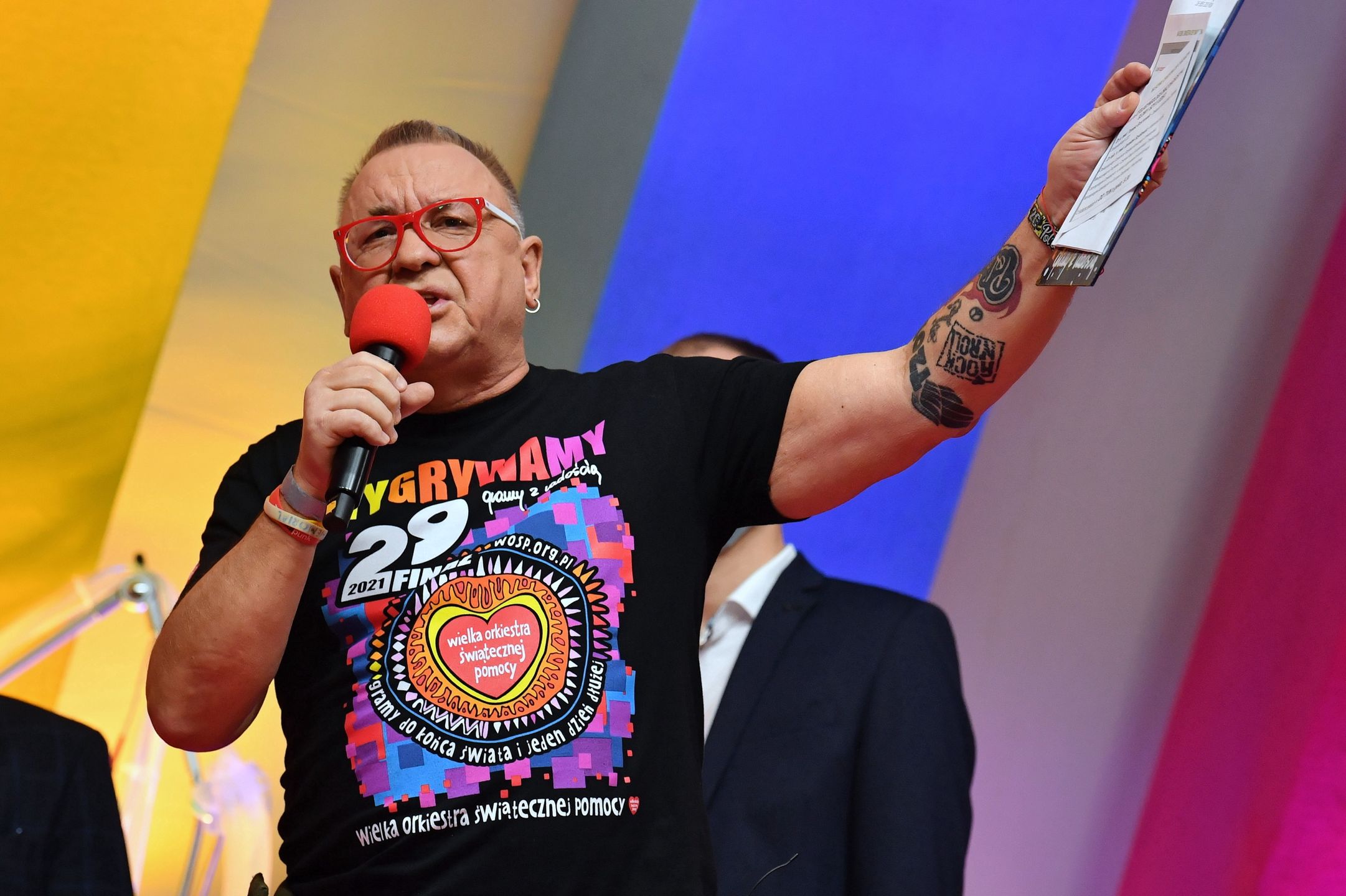 WOŚP 2021. Owsiak dziękuje Strajkowi Kobiet. Wspomniał też o szczepionkach