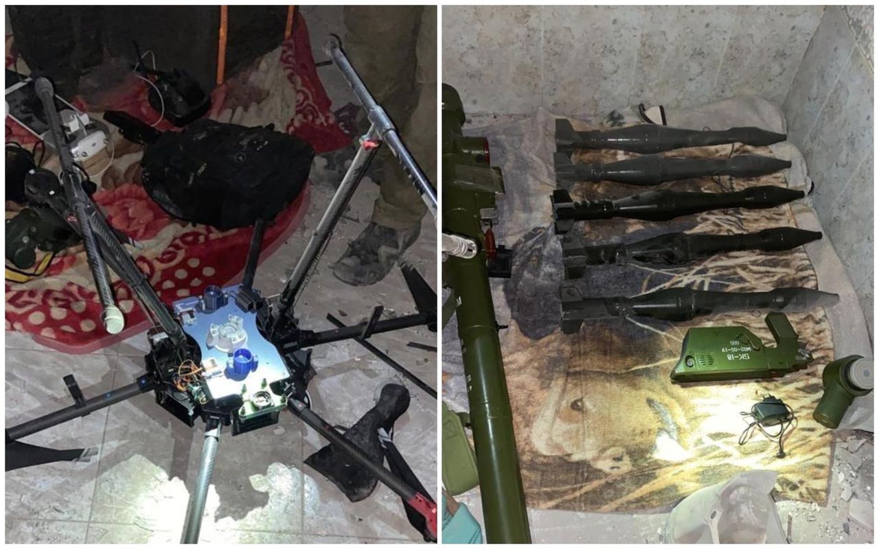 Część broni i sprzętu została zniszczona, część zaś przewieziono do Izraela w celu dalszych badań - twierdzi IDF.
