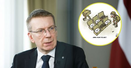 Co z pomocą dla Ukrainy? Wymowny wpis prezydenta Łotwy