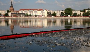 Tak teraz wygląda Odra. Lepiej się nie zbliżać. Alert ws. wody pitnej