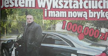 Pudzian ma wóz ZA MILION ZŁOTYCH!