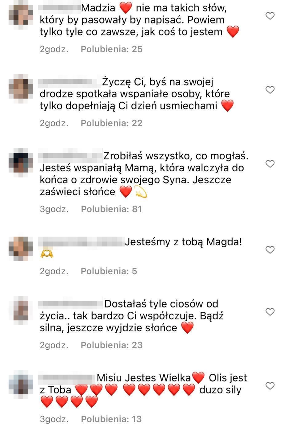 Przyjaciele wspierają Magdalenę Stępień